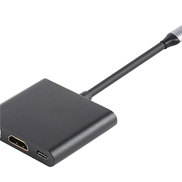 3 in 1 Type C to HDMI PD USB 3.0 Adapter