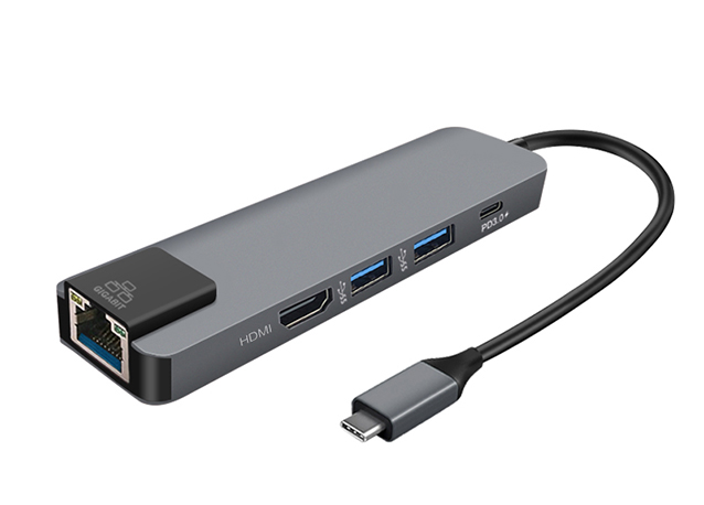 5 in 1 USB-C Adapter/Convertor