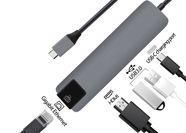 5 in 1 USB-C Adapter/Convertor