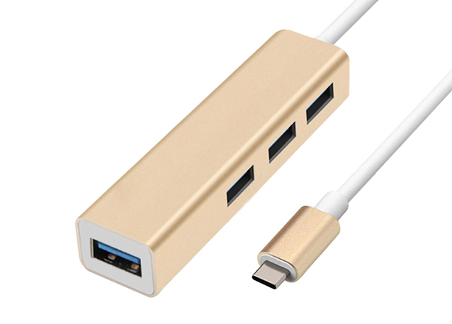 Type-C to 4 ports USB3.0 HUB