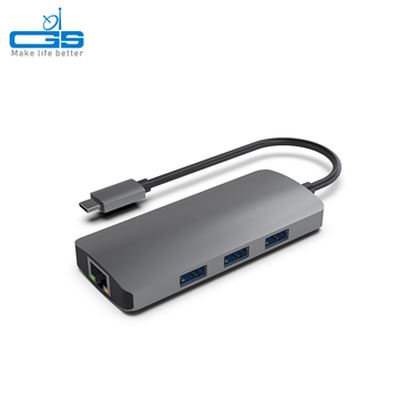 TYPE C to USB hub 3.0 + RJ45